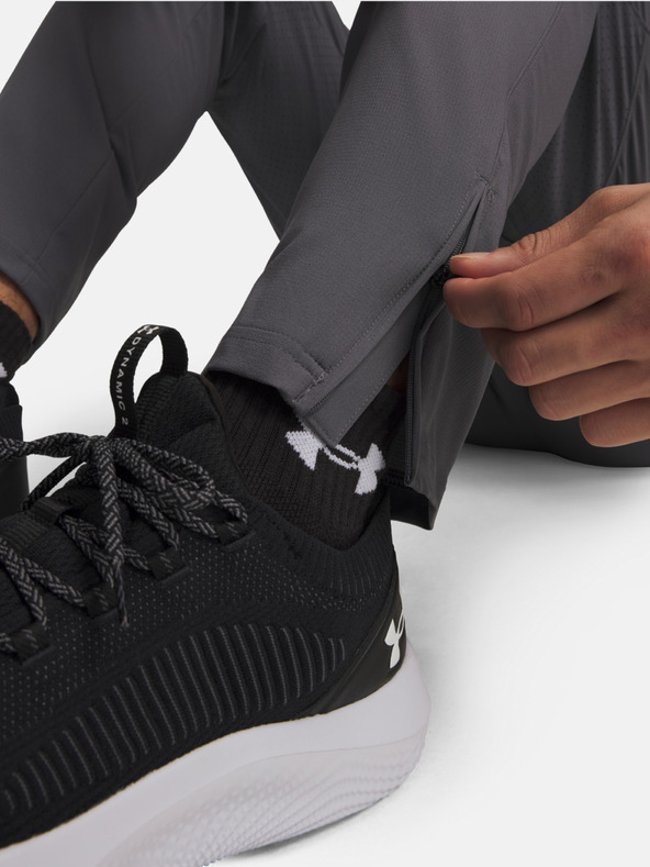 Under Armour Pánske športové nohavice Under Armour Vanish Woven Tapered Pants-GRY