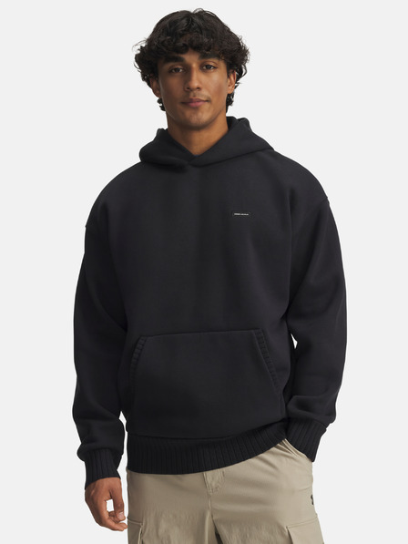 Under Armour Pánska mikina Under Armour UA Icon Heavy Rib Hdy-BLK