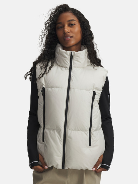 Under Armour Dámska vesta Under Armour Limitless Down Puffer Vest-WHT
