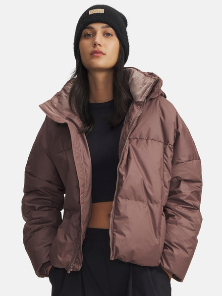 Under Armour Dámska bunda Under Armour Limitless Down Puffer Jacket-BRN