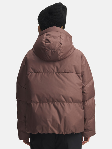 Under Armour Dámska bunda Under Armour Limitless Down Puffer Jacket-BRN