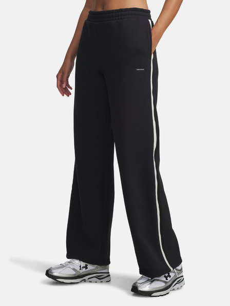Under Armour Dámske športové nohavice Under Armour Icon HWT Flc Puddle Pant-BLK