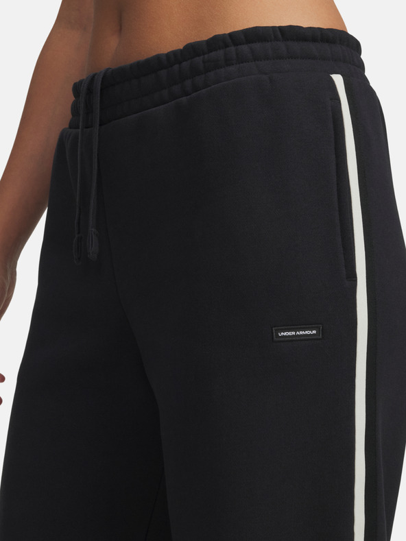 Under Armour Dámske športové nohavice Under Armour Icon HWT Flc Puddle Pant-BLK