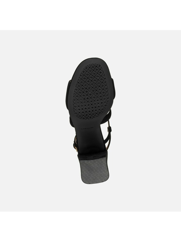 Geox Čierna dámska obuv na podpätku Geox New Eraklia 80 T01