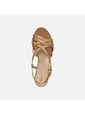 Geox Svetlohnedé dámske sandále Geox Virnilisa 65 S
