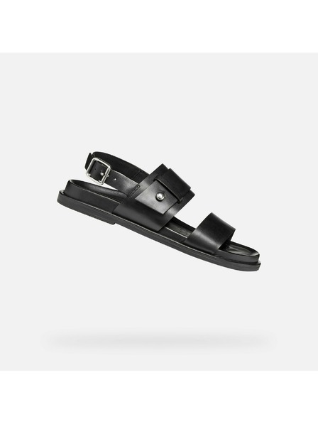 Geox Čierne dámske sandále Geox Adelash