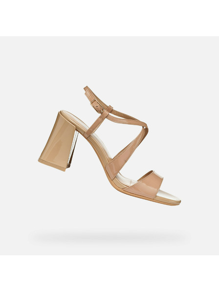 Geox Svetlo hnedé dámske sandále Geox New Eraklia 80 T01