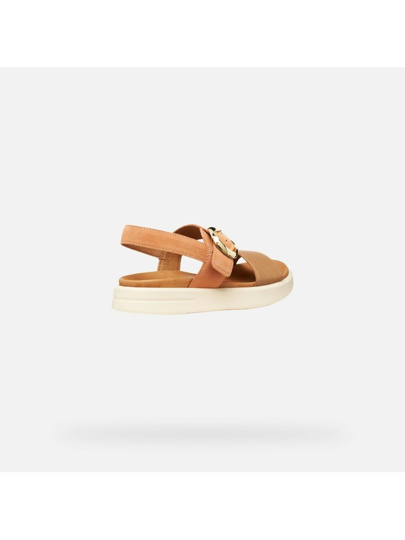 Geox Svetlohnedé dámske sandále Geox Xand 2S