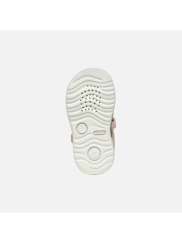 Geox Béžové dievčenské sandále Geox Sandal Macchia