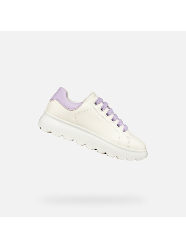 Geox Biele dievčenské tenisky Geox Puffypop