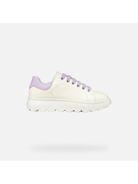 Geox Biele dievčenské tenisky Geox Puffypop