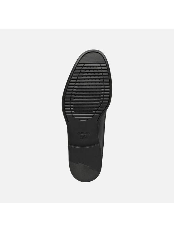 Geox Čierna pánska spoločenská obuv Geox Barberigo