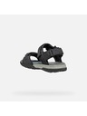 Geox Čierne pánske sandále Geox Spherica EC5