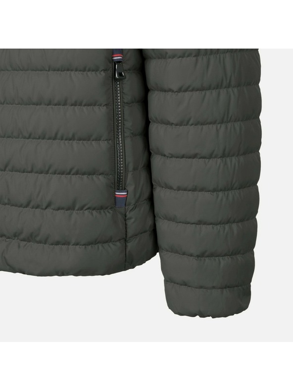 Geox Sivá pánska bunda Geox Warrens