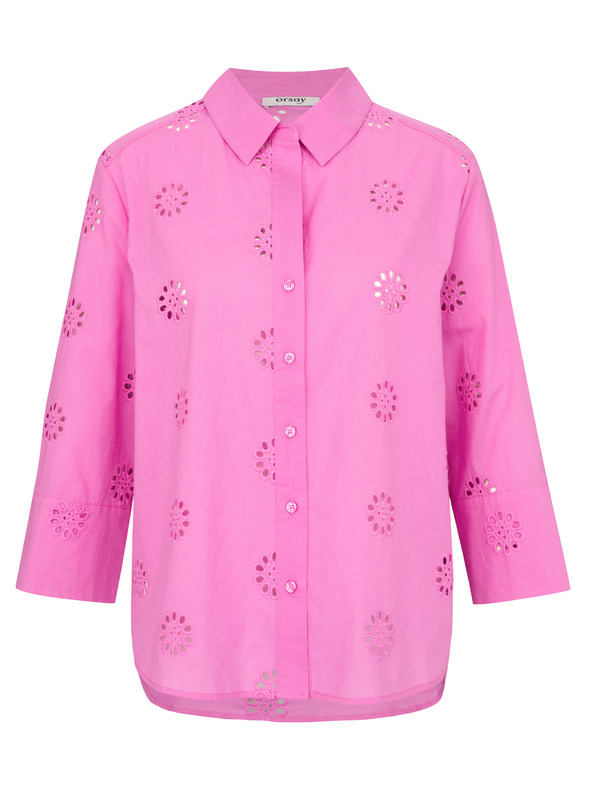 Orsay Ružová dámska košeľa ORSAY