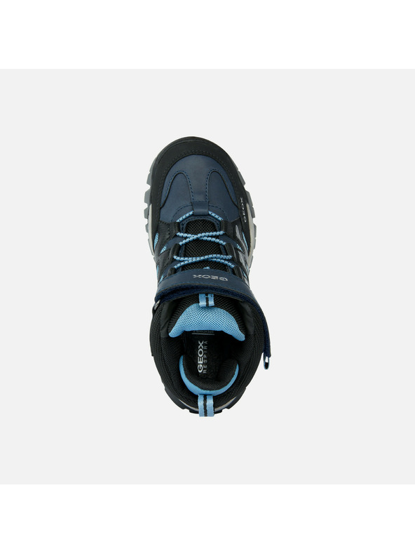 Geox Tmavomodré chlapčenské tenisky Geox Montrack B ABX