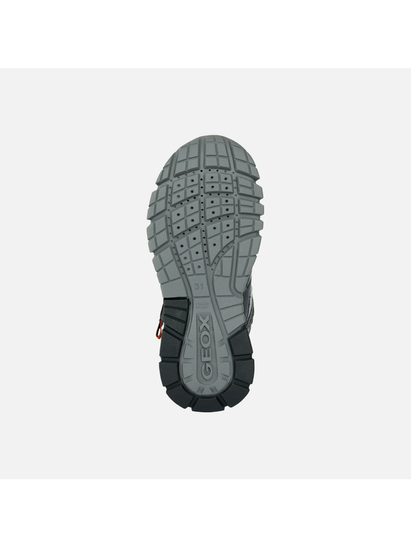 Geox Sivé chlapčenské tenisky Geox Montrack B ABX