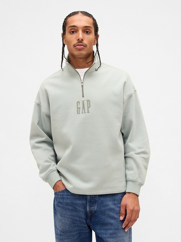 GAP Oversize mikina s logom VintageSoft Unisex GAP