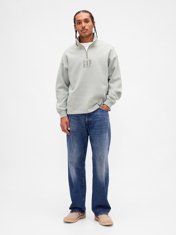 GAP Oversize mikina s logom VintageSoft Unisex GAP