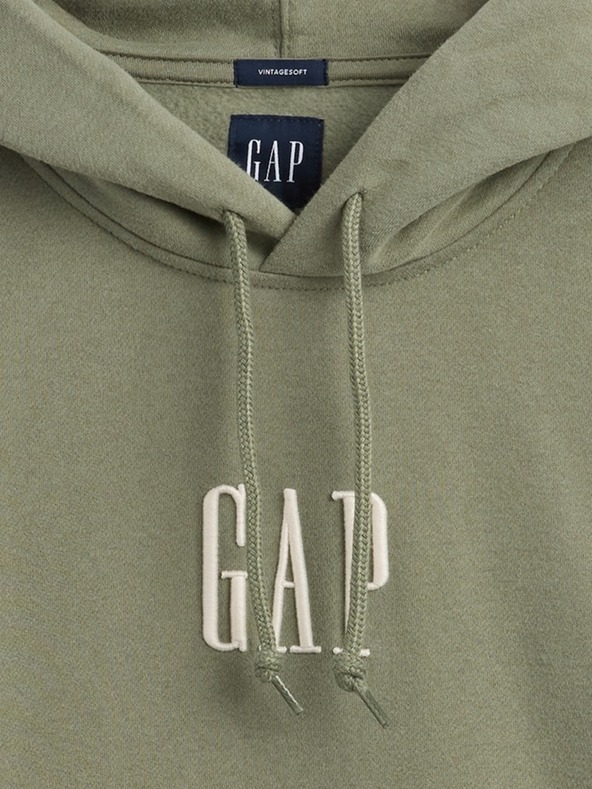 GAP Oversize mikina s logom VintageSoft GAP