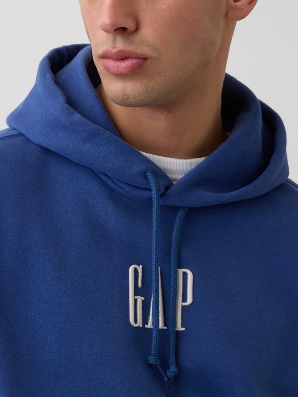 GAP Oversize mikina s logom VintageSoft GAP