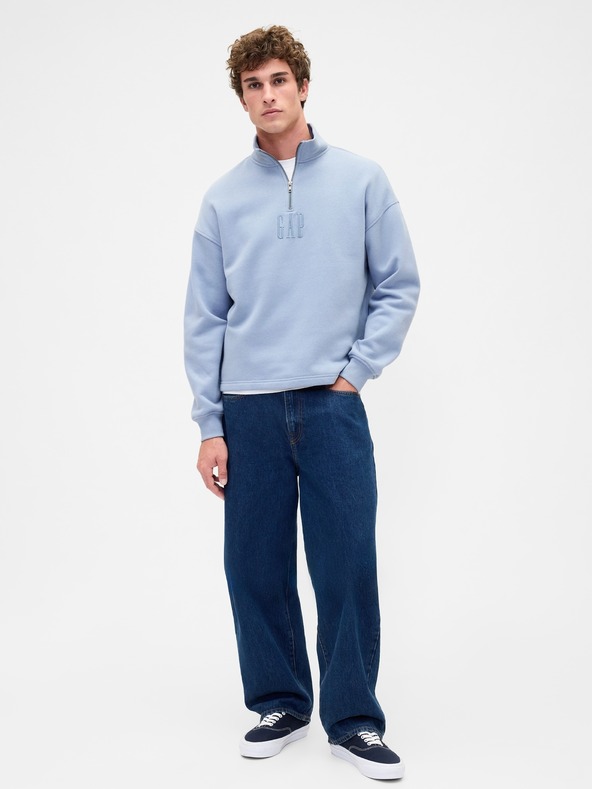 GAP Oversize mikina s logom VintageSoft Unisex GAP