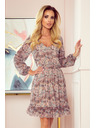 numoco BAKARI šaty s výstrihom - boho vzor
