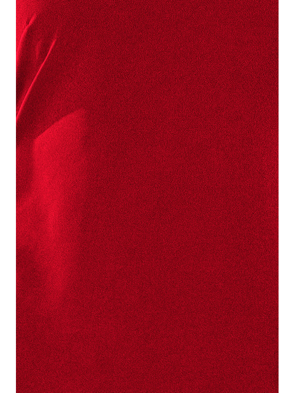 numoco ALICE Šaty s mašľami - burgundskej farby