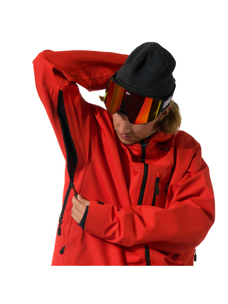 Horsefeathers 3-vrstvová bunda Terra - red