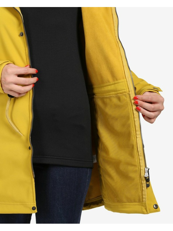 Kilpi Dámsky softshellový kabát Kilpi LASIKA-W Zlatá