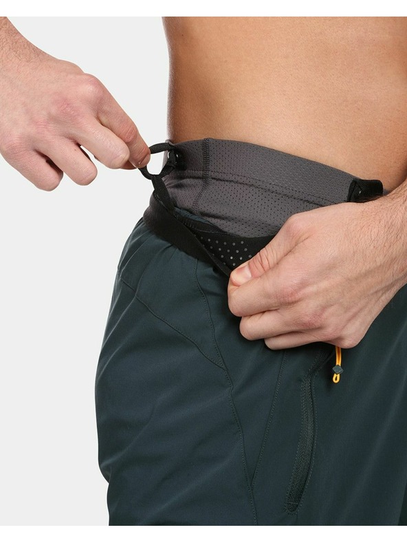 Kilpi Pánske cyklistické šortky Freestyle Kilpi HIXON-M Dark Green