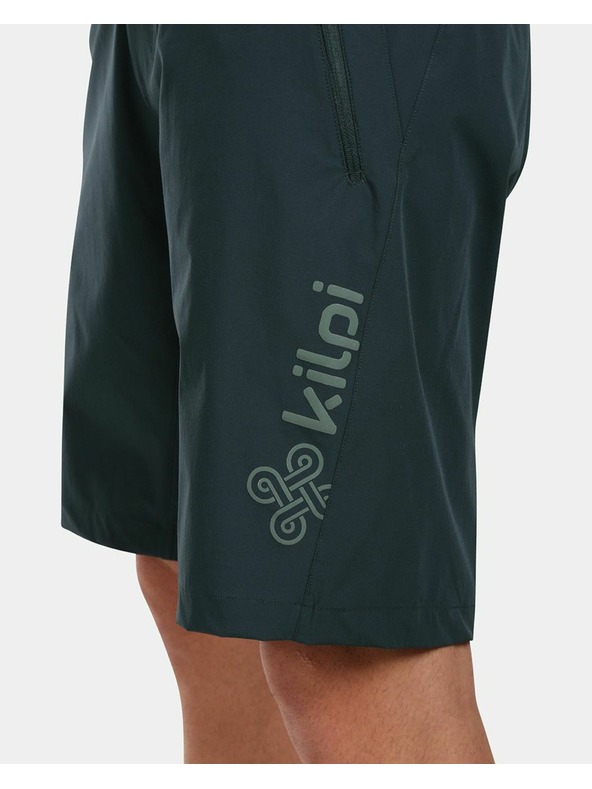 Kilpi Pánske cyklistické šortky Freestyle Kilpi HIXON-M Dark Green
