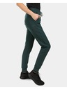 Kilpi Dámske športové bavlnené tepláky Kilpi MATTY-W Dark Green