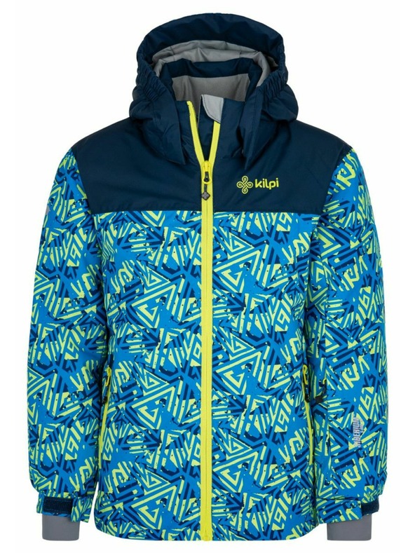 Kilpi Chlapčenská lyžiarska bunda Kilpi ATENI-JB Tmavo modrá
