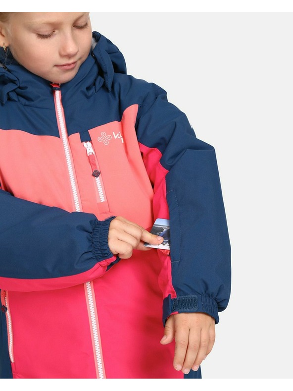 Kilpi Dievčenská lyžiarska bunda Kilpi VALERA-JG Tmavo modrá