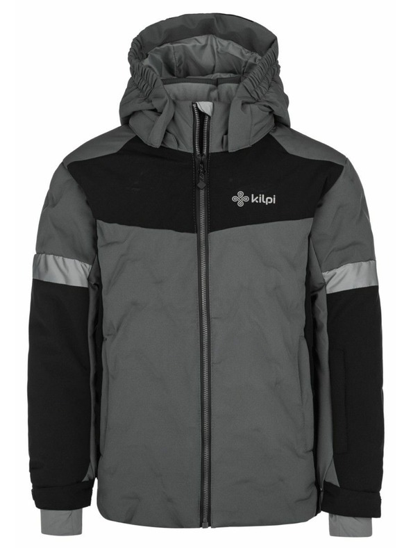 Kilpi Chlapčenská lyžiarska bunda Kilpi TEDDY-JB Čierna
