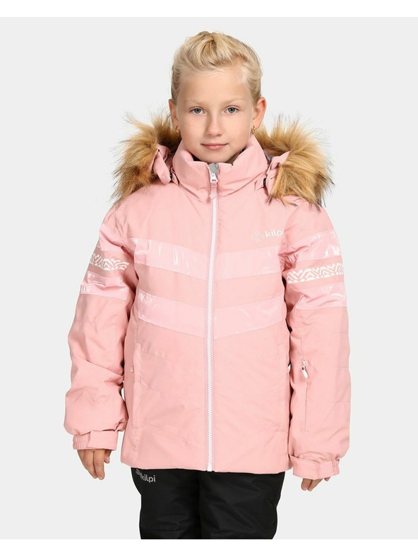 Kilpi Dievčenská lyžiarska bunda Kilpi DALILA-JG Svetlo ružová