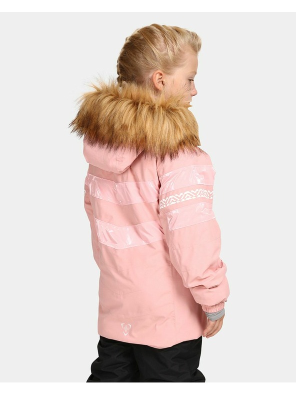 Kilpi Dievčenská lyžiarska bunda Kilpi DALILA-JG Svetlo ružová