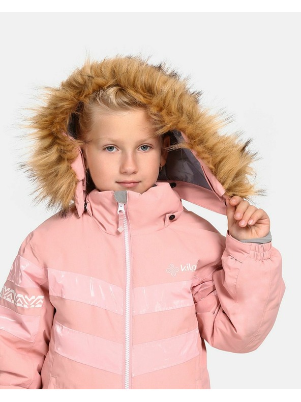 Kilpi Dievčenská lyžiarska bunda Kilpi DALILA-JG Svetlo ružová