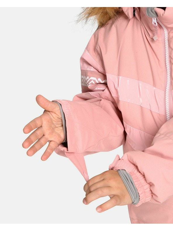 Kilpi Dievčenská lyžiarska bunda Kilpi DALILA-JG Svetlo ružová