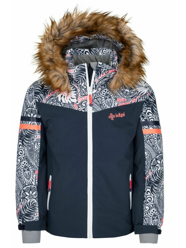 Kilpi Dievčenská lyžiarska bunda Kilpi LENA-JG Tmavo modrá