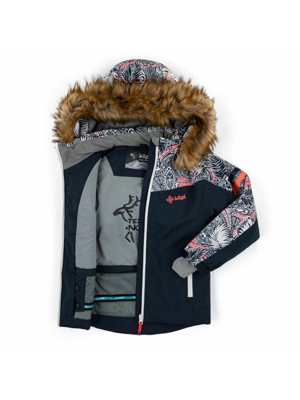 Kilpi Dievčenská lyžiarska bunda Kilpi LENA-JG Tmavo modrá