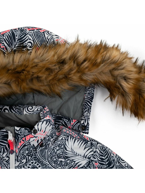 Kilpi Dievčenská lyžiarska bunda Kilpi LENA-JG Tmavo modrá