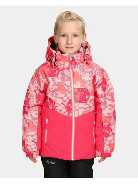 Kilpi Dievčenská lyžiarska bunda Kilpi SAMARA-JG Ružová