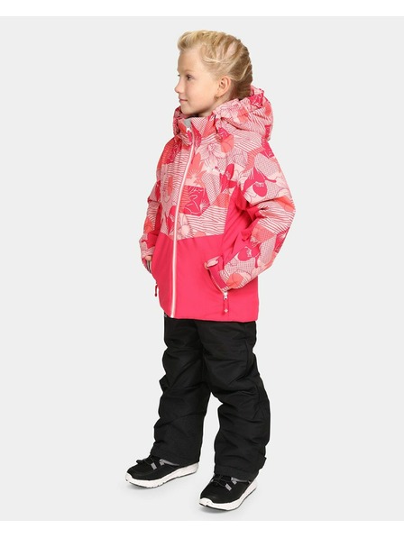 Kilpi Dievčenská lyžiarska bunda Kilpi SAMARA-JG Ružová
