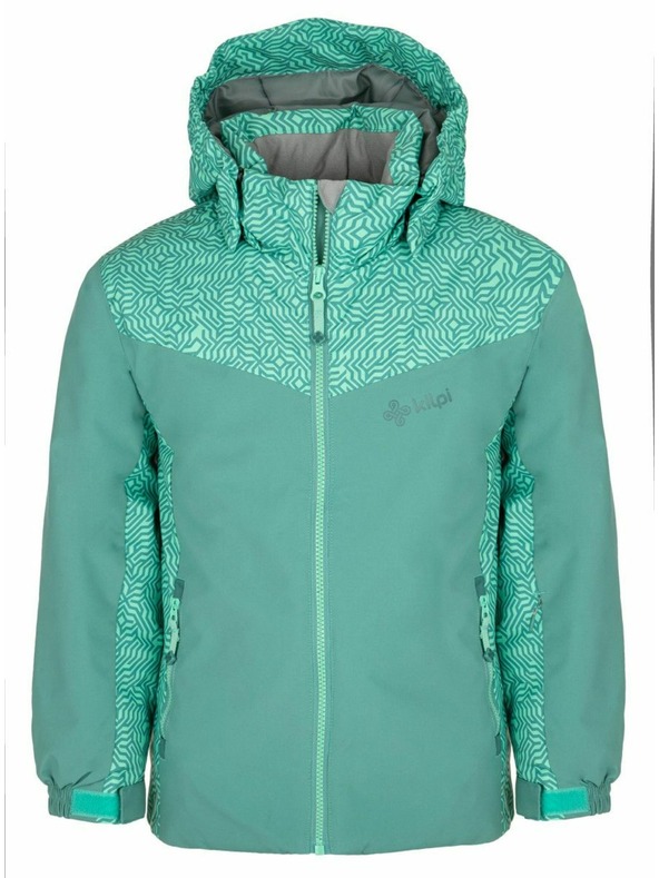 Kilpi Dievčenská lyžiarska bunda Kilpi JENOVA-JG Tmavo zelená