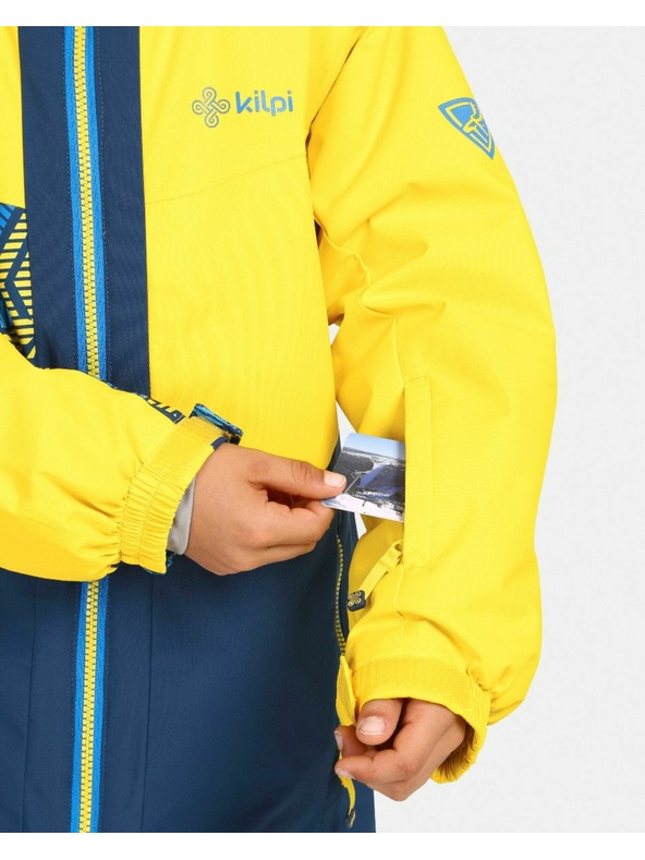 Kilpi Chlapčenská lyžiarska bunda Kilpi ATENI-JB Žltá