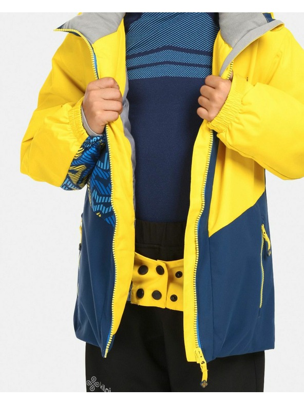 Kilpi Chlapčenská lyžiarska bunda Kilpi ATENI-JB Žltá
