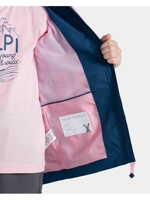 Kilpi Dievčenská outdoorová bunda Kilpi ORLETI-JG Tmavo modrá