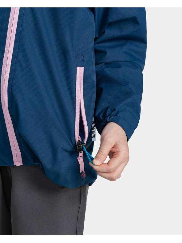 Kilpi Dievčenská outdoorová bunda Kilpi ORLETI-JG Tmavo modrá